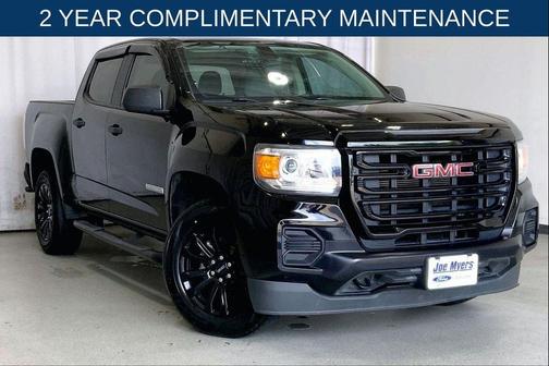 Onyx Black 2021 GMC Canyon Elevation Standard