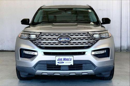 Iconic Silver Metallic 2021 Ford Explorer Limited