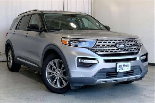 Iconic Silver Metallic 2021 Ford Explorer Limited