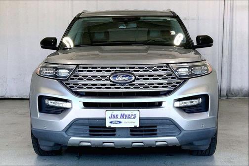 Iconic Silver Metallic 2021 Ford Explorer Limited