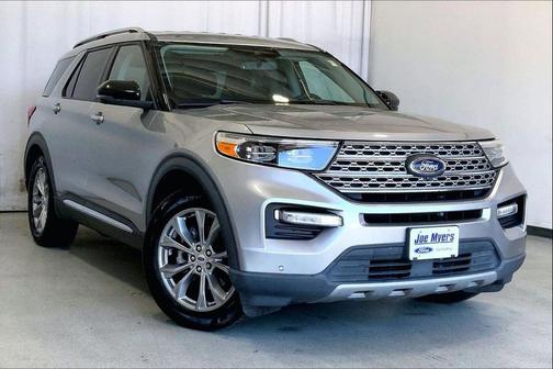 Iconic Silver Metallic 2021 Ford Explorer Limited