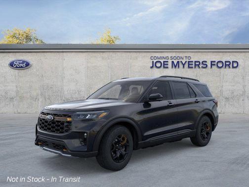 Agate Black Metallic 2026 Ford Explorer Tremor
