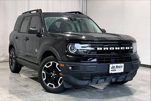 Shadow Black 2023 Ford Bronco Sport Outer Banks