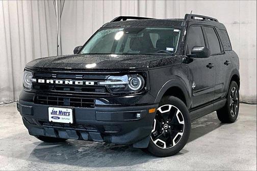 Shadow Black 2023 Ford Bronco Sport Outer Banks