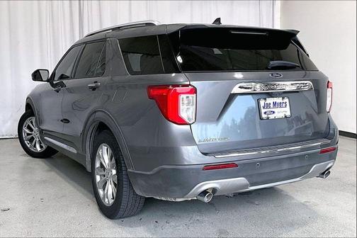 Gray Metallic 2021 Ford Explorer Limited