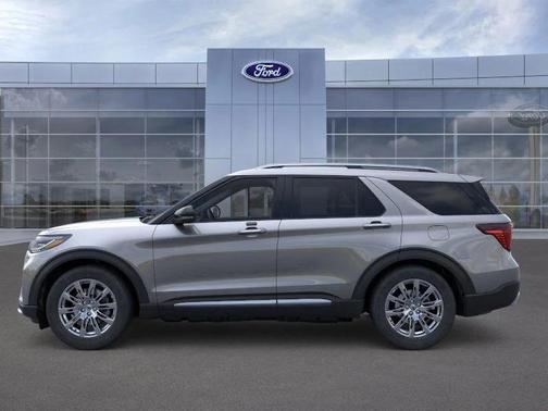 Carbonized Gray Metallic 2026 Ford Explorer Platinum