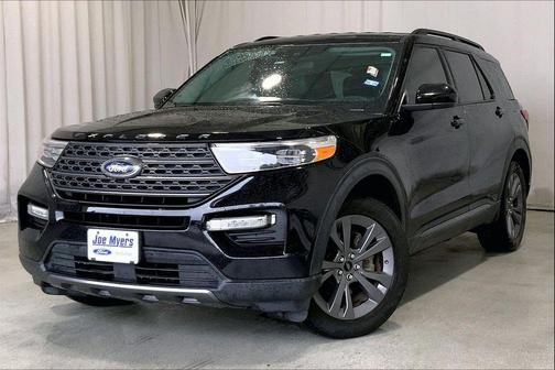 Agate Black Metallic 2023 Ford Explorer XLT