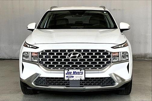 Quartz White 2021 Hyundai SANTA FE SEL 2.4