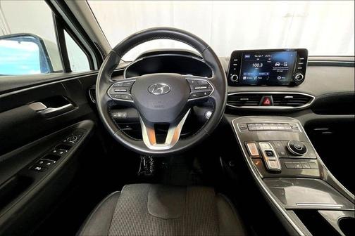 Quartz White 2021 Hyundai SANTA FE SEL 2.4