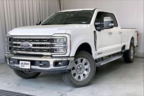 Star White Metallic Tri-Coat 2024 Ford F-350 Lariat