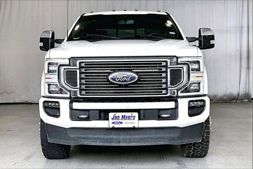 Star White Metallic Tri-Coat 2022 Ford F-350 Platinum