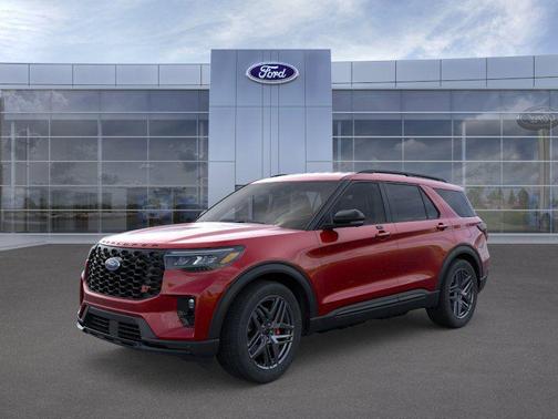 Rapid Red Metallic Tinted Clearcoat 2026 Ford Explorer ST