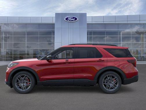 Rapid Red Metallic Tinted Clearcoat 2026 Ford Explorer ST