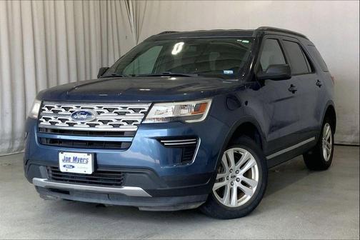 Blue Metallic 2019 Ford Explorer XLT