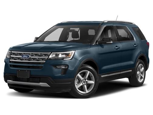 Blue Metallic 2019 Ford Explorer XLT