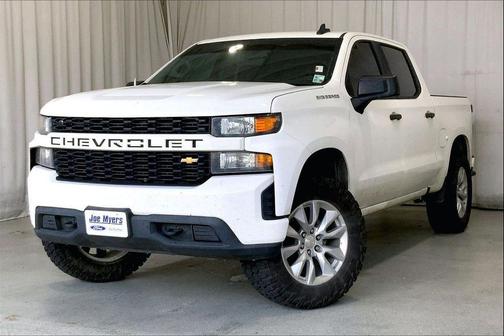 Summit White 2019 Chevrolet Silverado 1500 Custom
