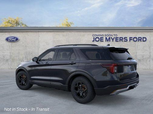 Agate Black Metallic 2026 Ford Explorer Tremor