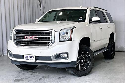 White Diamond Clearcoat 2015 GMC Yukon SLT