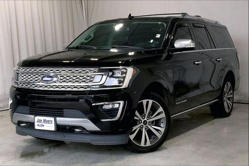 Agate Black 2020 Ford Expedition Max Platinum
