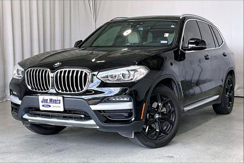 Jet Black 2020 BMW X3 sDrive30i