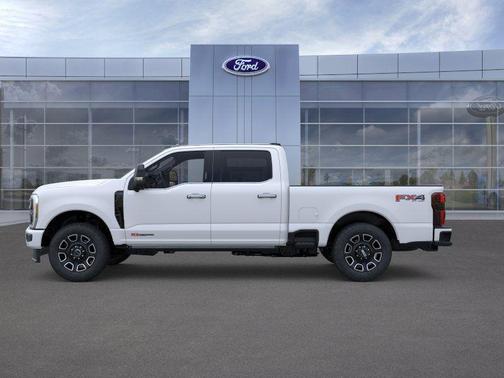 Star White Metallic Tri-Coat 2026 Ford F-250 Platinum