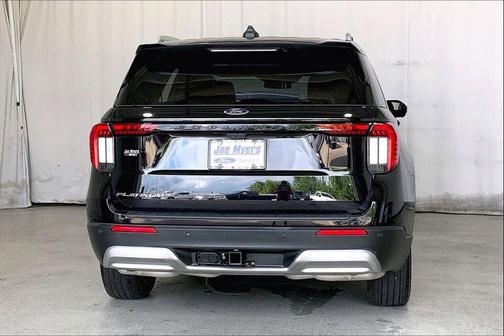 Agate Black Metallic 2025 Ford Explorer Platinum