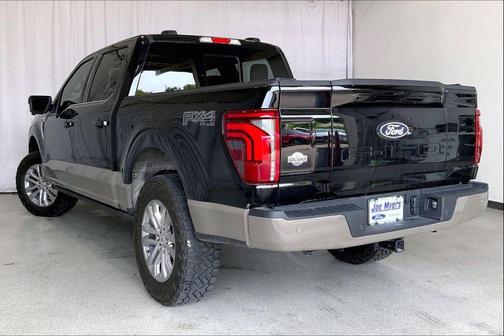 Agate Black Metallic 2025 Ford F-150 King Ranch