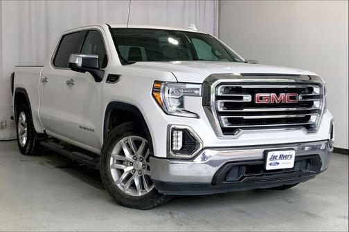 White Frost Tricoat 2021 GMC Sierra 1500 SLT
