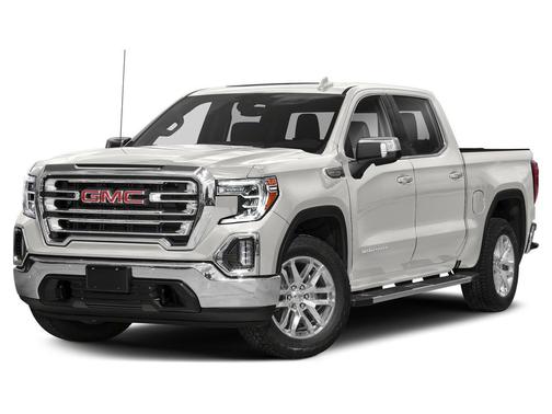 White Frost Tricoat 2021 GMC Sierra 1500 SLT