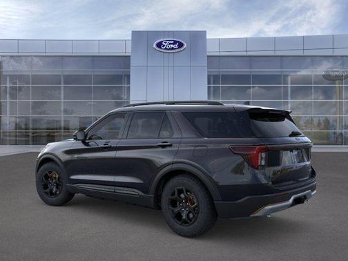 Agate Black Metallic 2026 Ford Explorer Tremor
