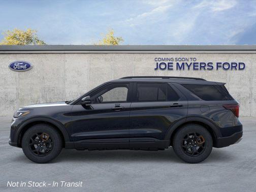 Agate Black Metallic 2026 Ford Explorer Tremor