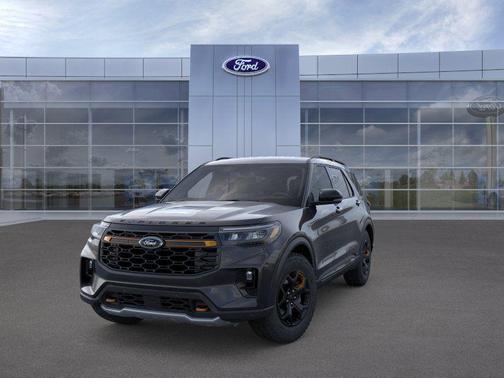 Agate Black Metallic 2026 Ford Explorer Tremor