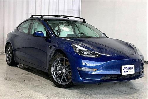 Deep Blue Metallic 2021 Tesla Model 3 Standard Range Plus