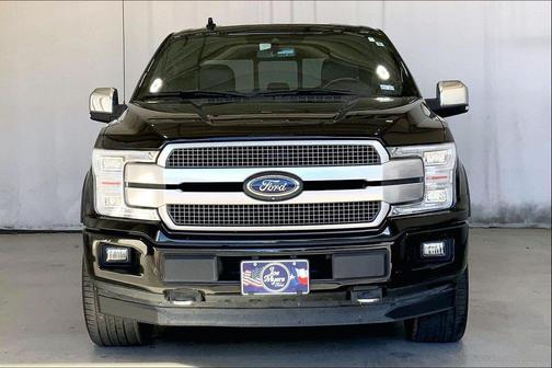 Shadow Black 2018 Ford F-150 Platinum