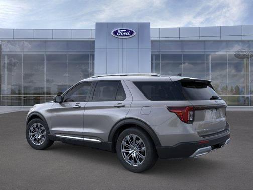 Carbonized Gray Metallic 2026 Ford Explorer Platinum