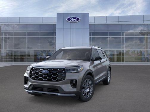 Carbonized Gray Metallic 2026 Ford Explorer Platinum