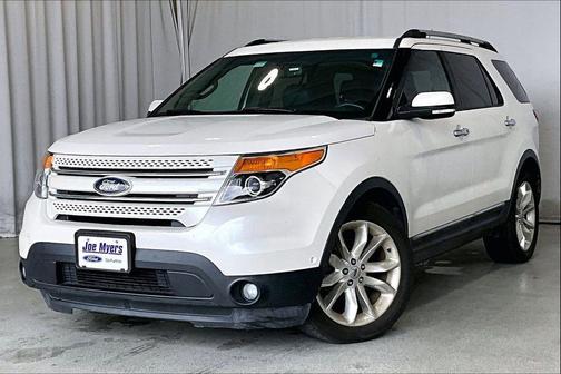 White Platinum Clearcoat Metallic 2011 Ford Explorer Limited