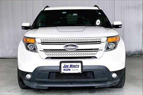 White Platinum Clearcoat Metallic 2011 Ford Explorer Limited