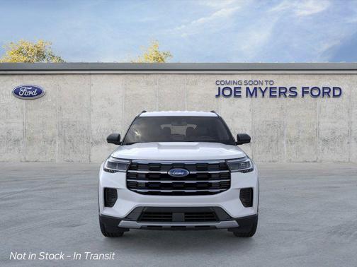 Space White Metallic 2026 Ford Explorer Active