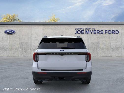 Space White Metallic 2026 Ford Explorer Active