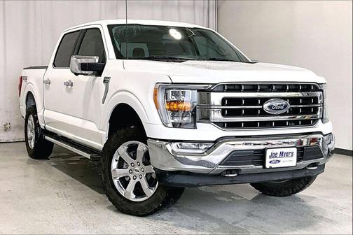 Star White Metallic Tri-Coat 2022 Ford F-150 Lariat