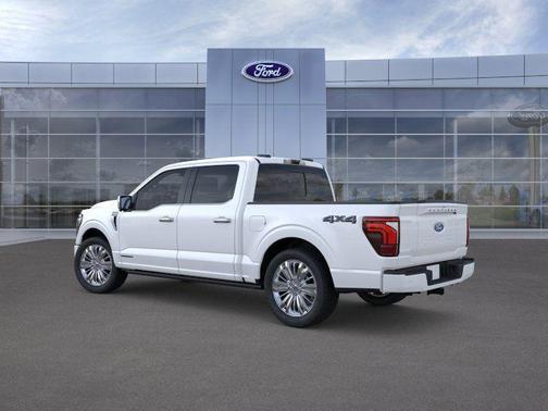 Star White Metallic Tri-Coat 2026 Ford F-150 Platinum