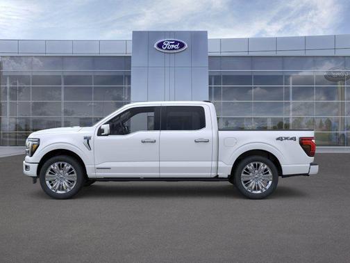 Star White Metallic Tri-Coat 2026 Ford F-150 Platinum
