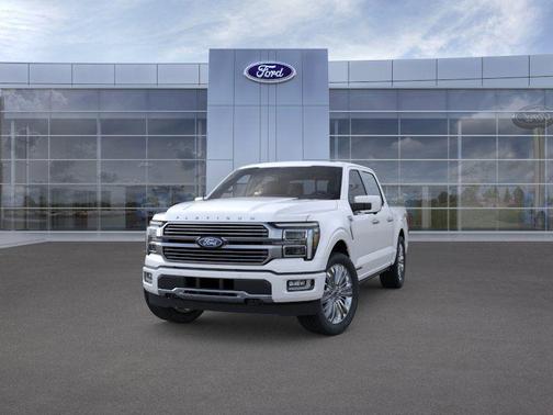 Star White Metallic Tri-Coat 2026 Ford F-150 Platinum