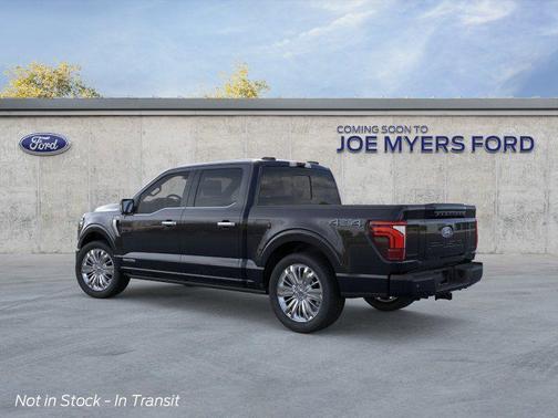 Agate Black Metallic 2026 Ford F-150 Platinum