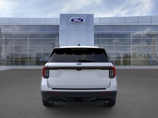 Space White Metallic 2026 Ford Explorer ST-Line