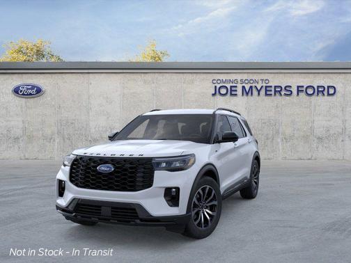 Space White Metallic 2026 Ford Explorer ST-Line
