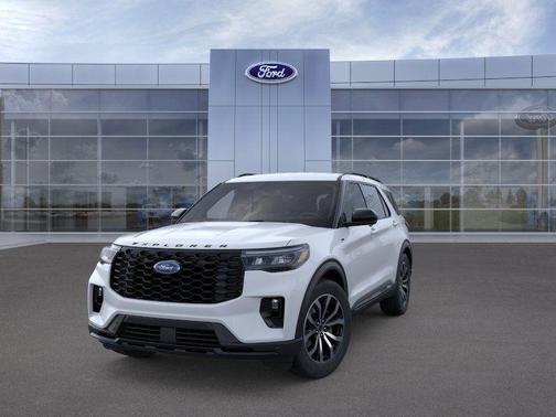 Space White Metallic 2026 Ford Explorer ST-Line