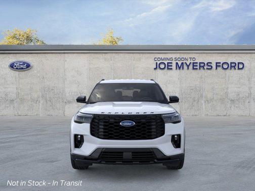 Space White Metallic 2026 Ford Explorer ST-Line