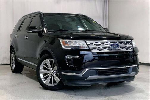 Shadow Black 2018 Ford Explorer Limited
